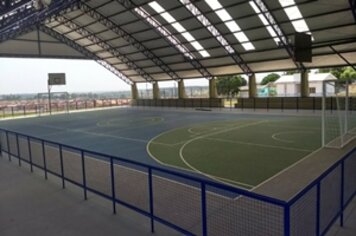 Quadra poliesportiva e zeladoria da EMEIEF Thiago Leandro serão inauguradas hoje