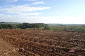 Prefeitura realiza limpeza na estrada do Aeroporto e Aterro do Piva