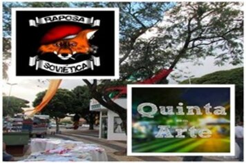 Banda de rock Raposa Soviética se apresenta no Quinta com Arte