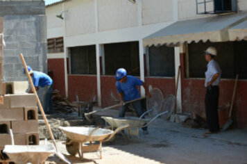 Reforma e ampliação da EMEF “João Geraldo Iori” segue acelerada