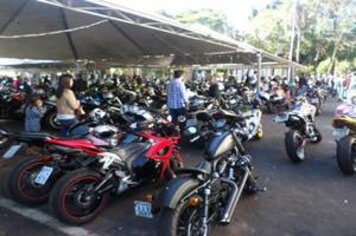 II Tupã Moto Rock reúne cerca de mil pessoas na Praça da Bandeira