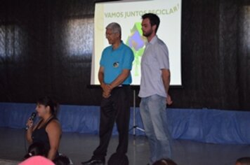 Palestra sobre reciclagem encantou alunos do projeto Fepasa