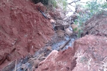 Prefeitura está concluindo melhorias na estrada da Pitangueira