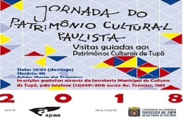 Jornada do Patrimônio Cultural Paulista será neste domingo