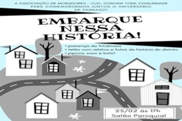 Distrito de Parnaso comemora 83 anos de fundação neste domingo