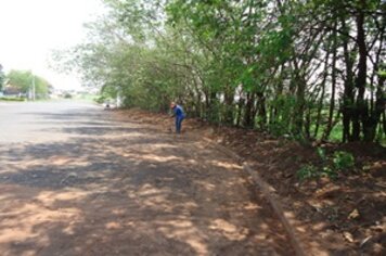 Prefeitura realiza mutirão de limpeza e pintura na cidade