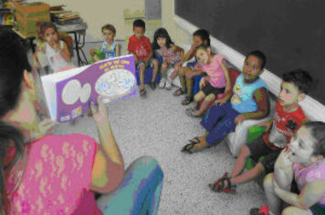 Projeto de visita à sala de Leitura é desenvolvido na escola EMEI Enedina Botteon