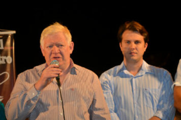 Secretário de relações instituicionais;* Thiago Santos;* presta conta das ações da secretaria