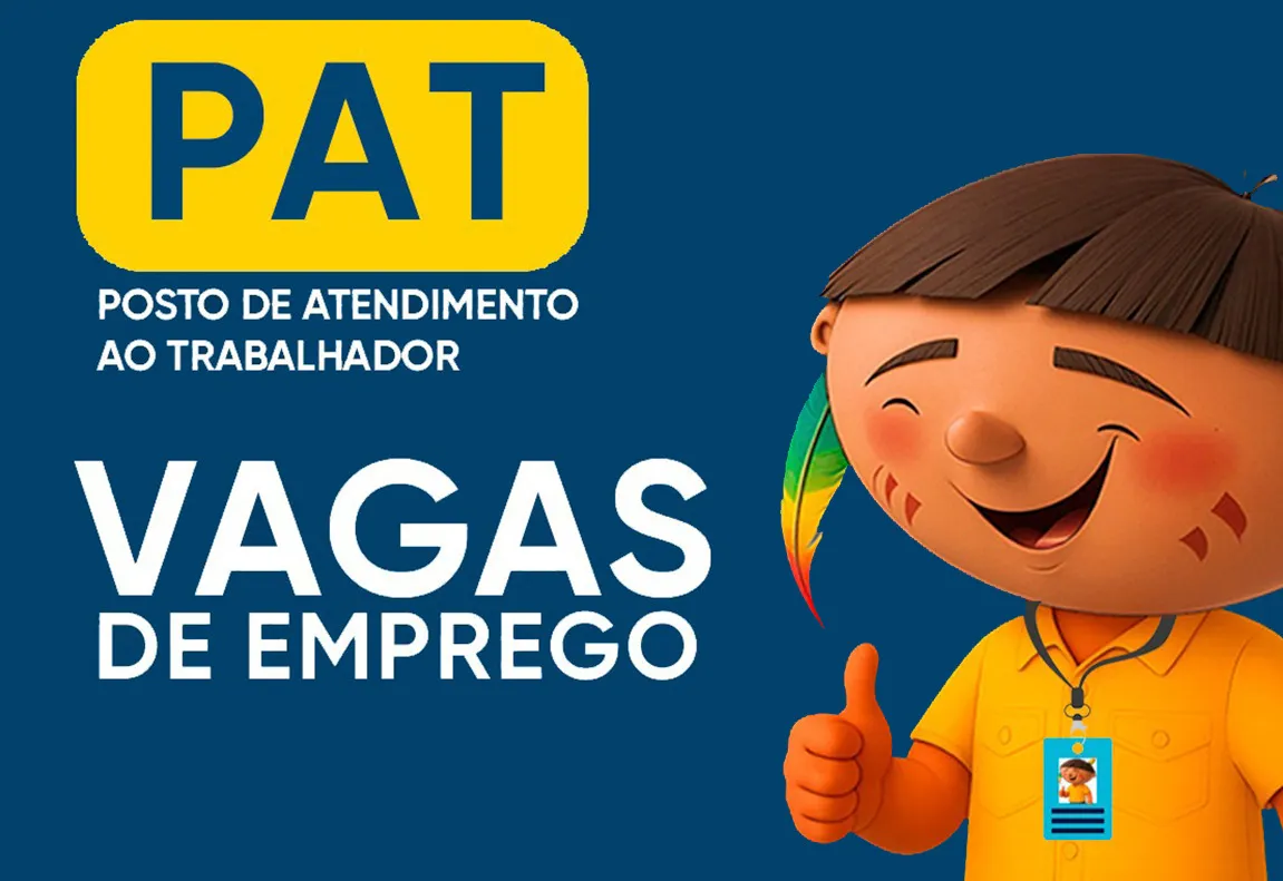 PAT abre a semana oferecendo mais de 200 vagas de emprego
