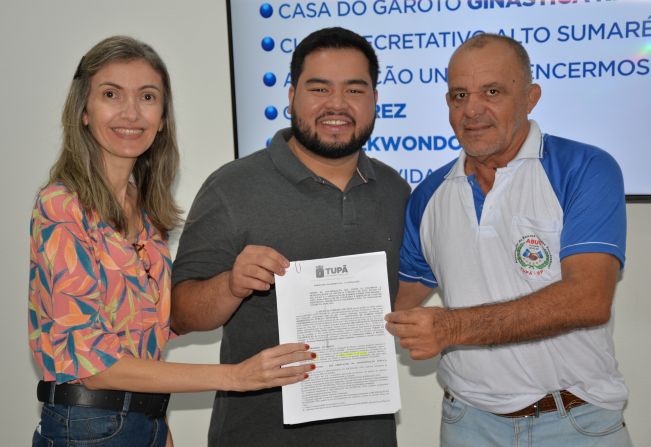 Tupã faz parceria com entidades para fomento de 15 modalidades esportivas 