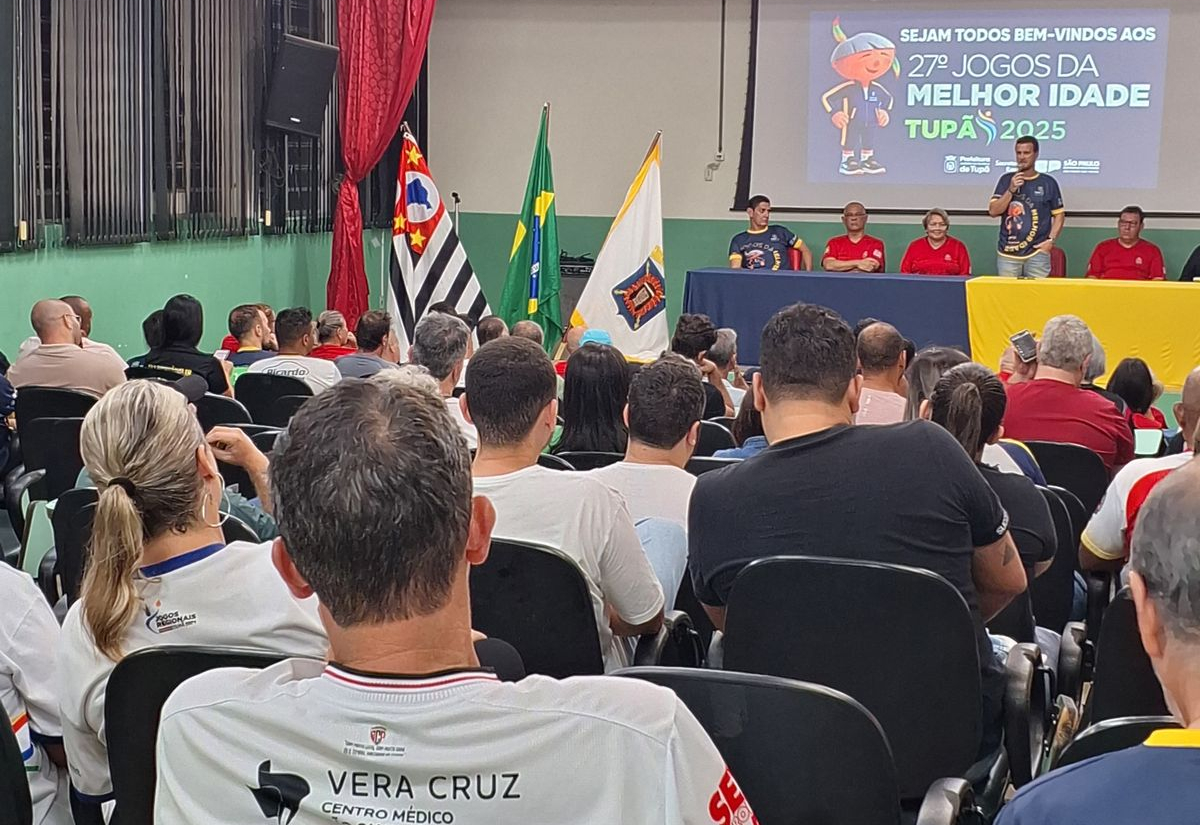 Congresso Técnico marca início dos Jogos da Melhor Idade