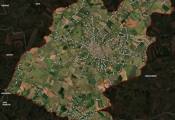 Secretaria de Agricultura cadastra propriedades no CEP Rural