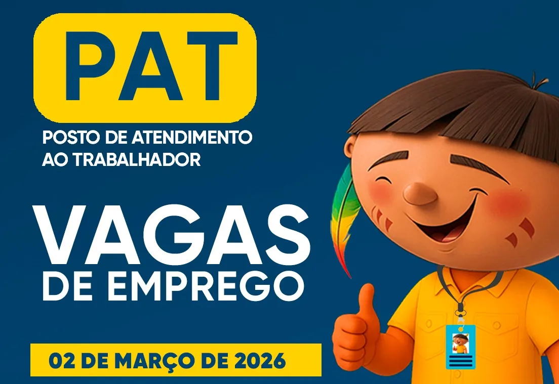 PAT começa a semana com quase 50 vagas