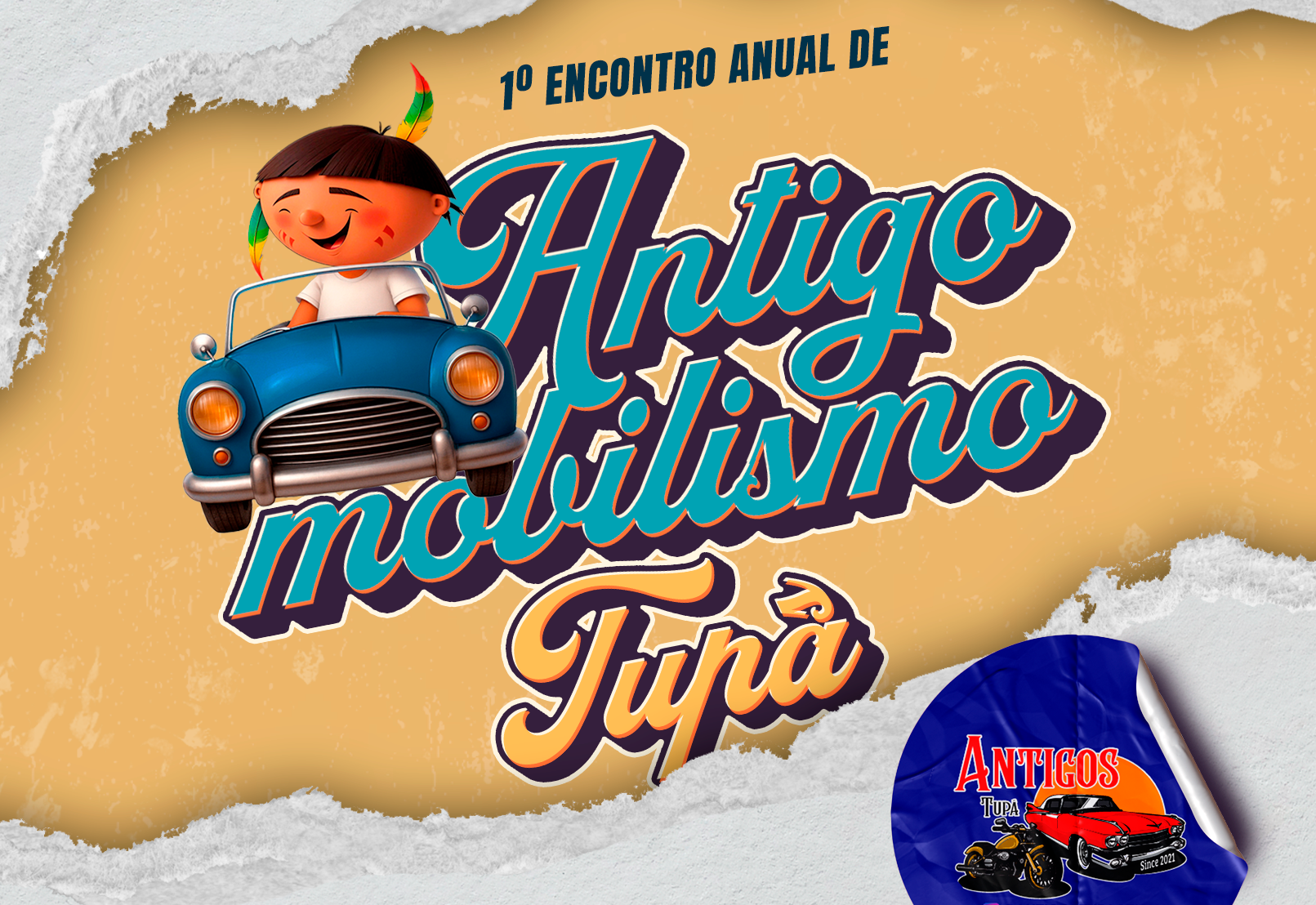 Encontro vai mobilizar antigomobilistas de toda região