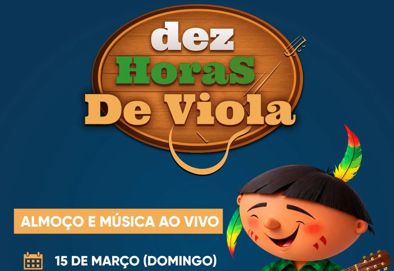 10 Horas de Viola: evento ajuda a levantar recursos para o Fundo Social e a Casa do Garoto
