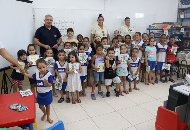 Campanha Maio Amarelo envolveu cerca de 750 alunos da rede municipal