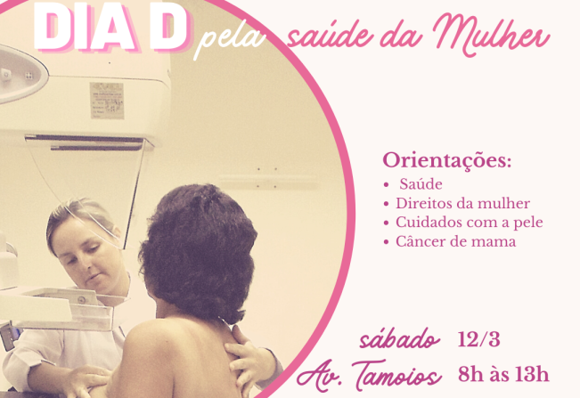 AME realiza ação no Centro de Tupã pela saúde das mulheres 