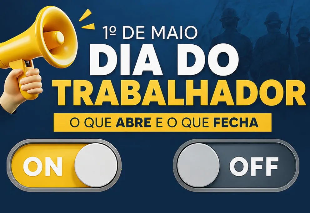 Funcionamento dos serviços públicos no feriado do Dia do Trabalhador em Tupã