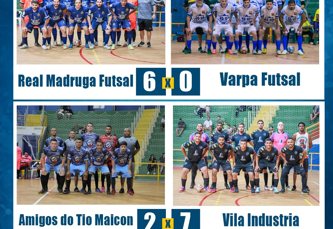 Copa Tupã de Futsal define confrontos da fase eliminatória