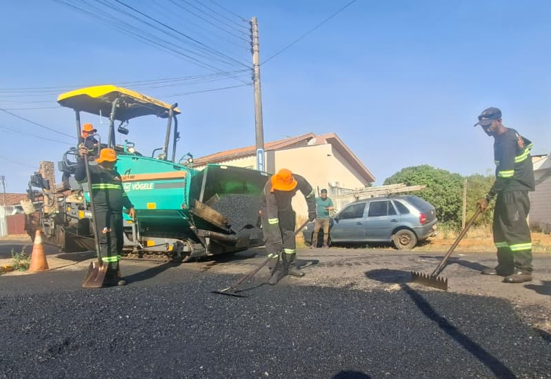 Pacote prevê recapeamento de várias ruas