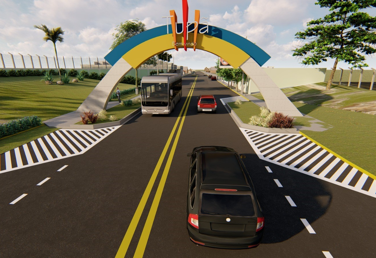 Portal dará cara nova à entrada principal da cidade