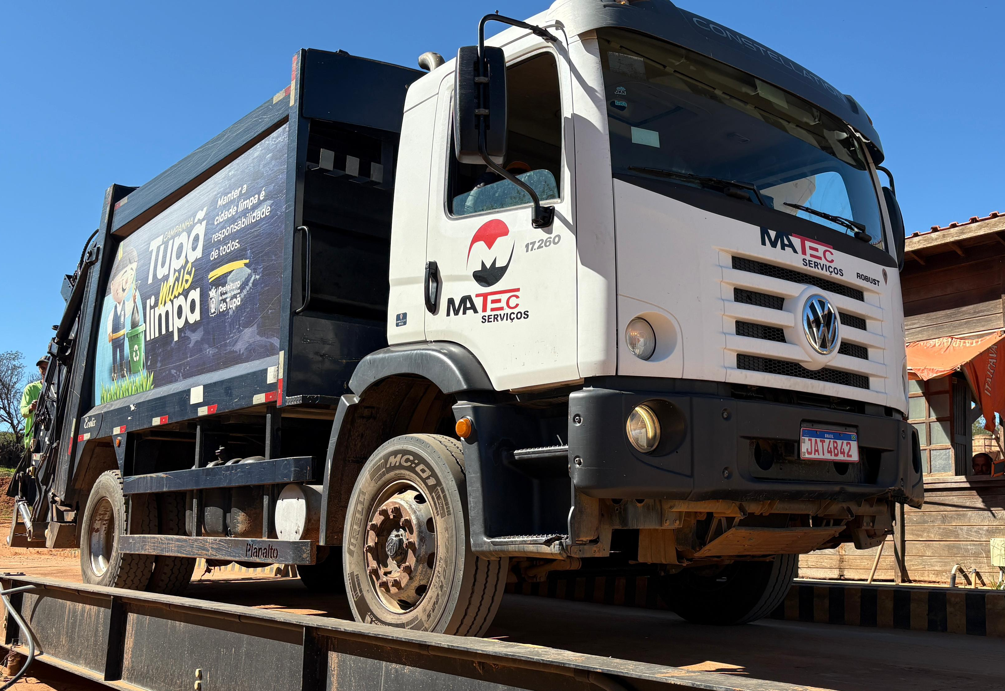 Tecnologia desenvolvida pela Prefeitura garante controle total de resíduos enviados ao aterro sanitário