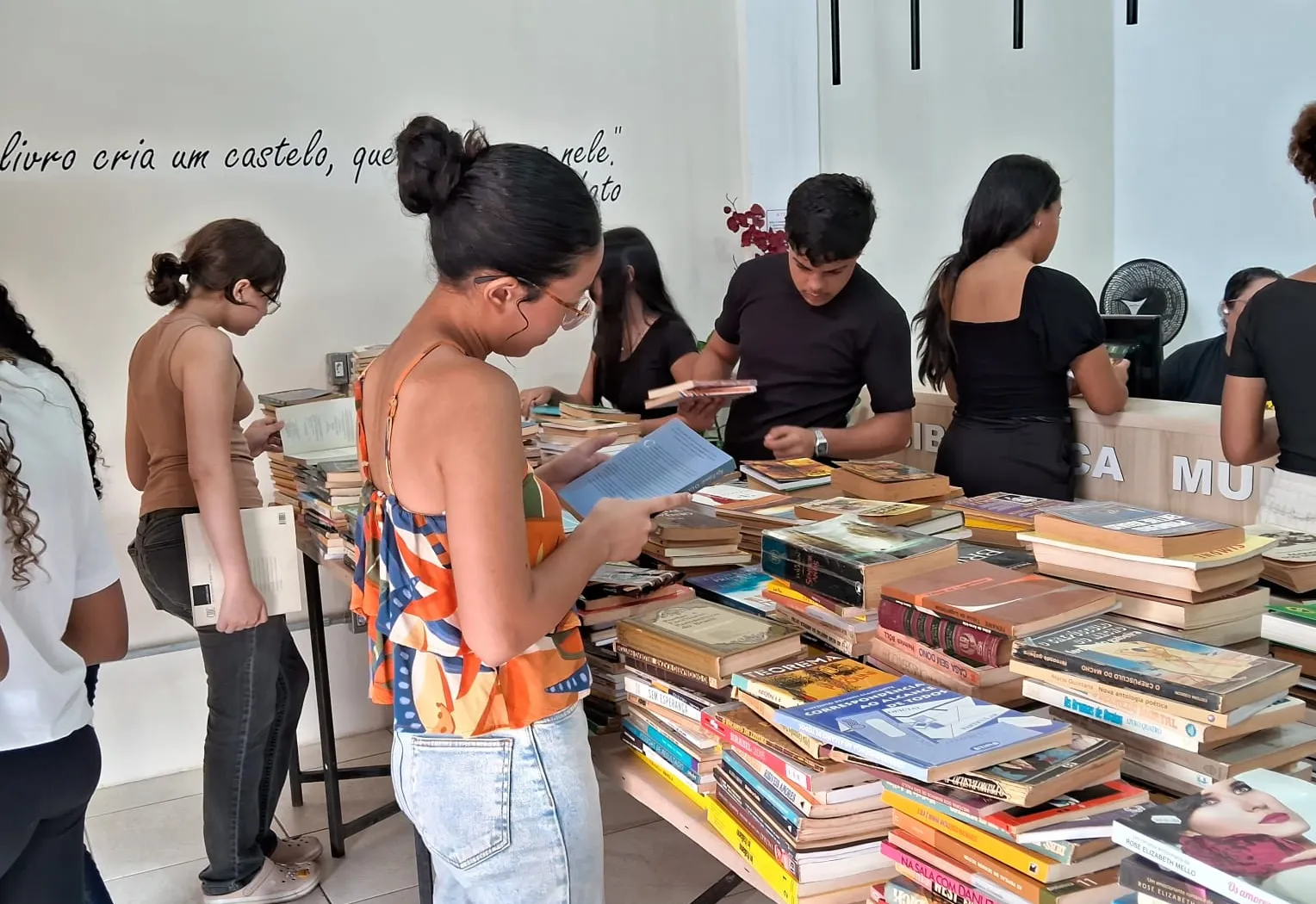 4ª Feira de Troca de Livros encerra nesta sexta-feira