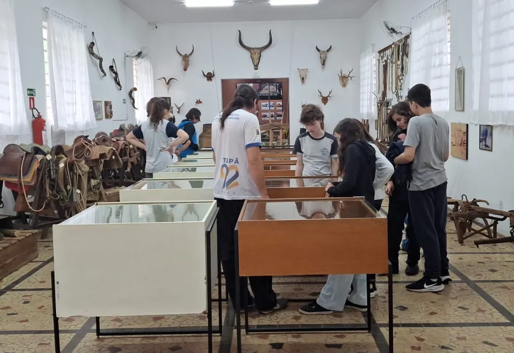 Museus de Tupã recebem visitas escolares e fortalecem ações de educação cultural