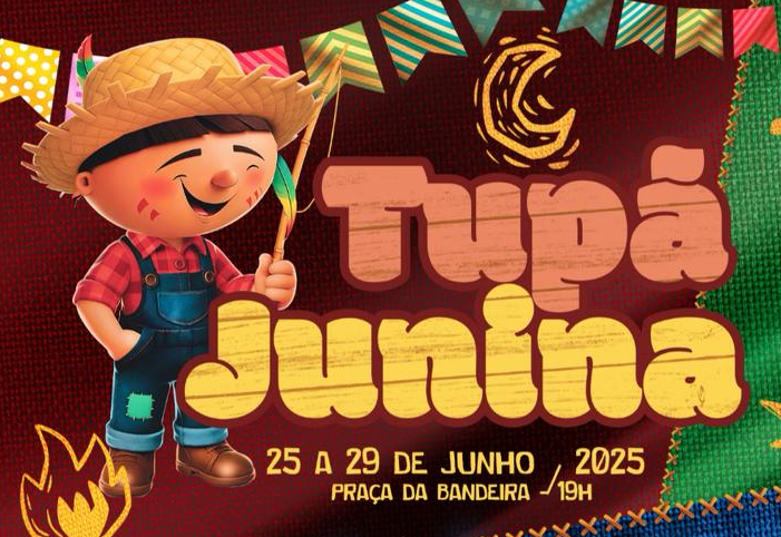 Tupã Junina 2025 terá shows de Sérgio Reis, Teodoro e Sampaio, César e Paulinho e Fiduma e Jeca