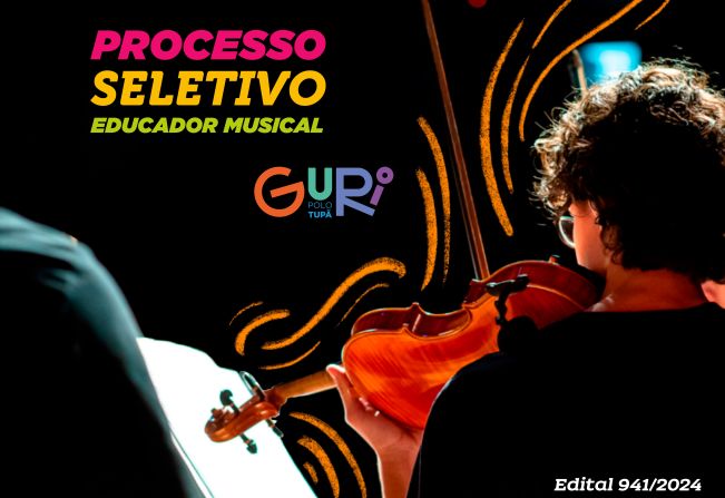 Guri de Tupã abre Processo Seletivo para educador musical