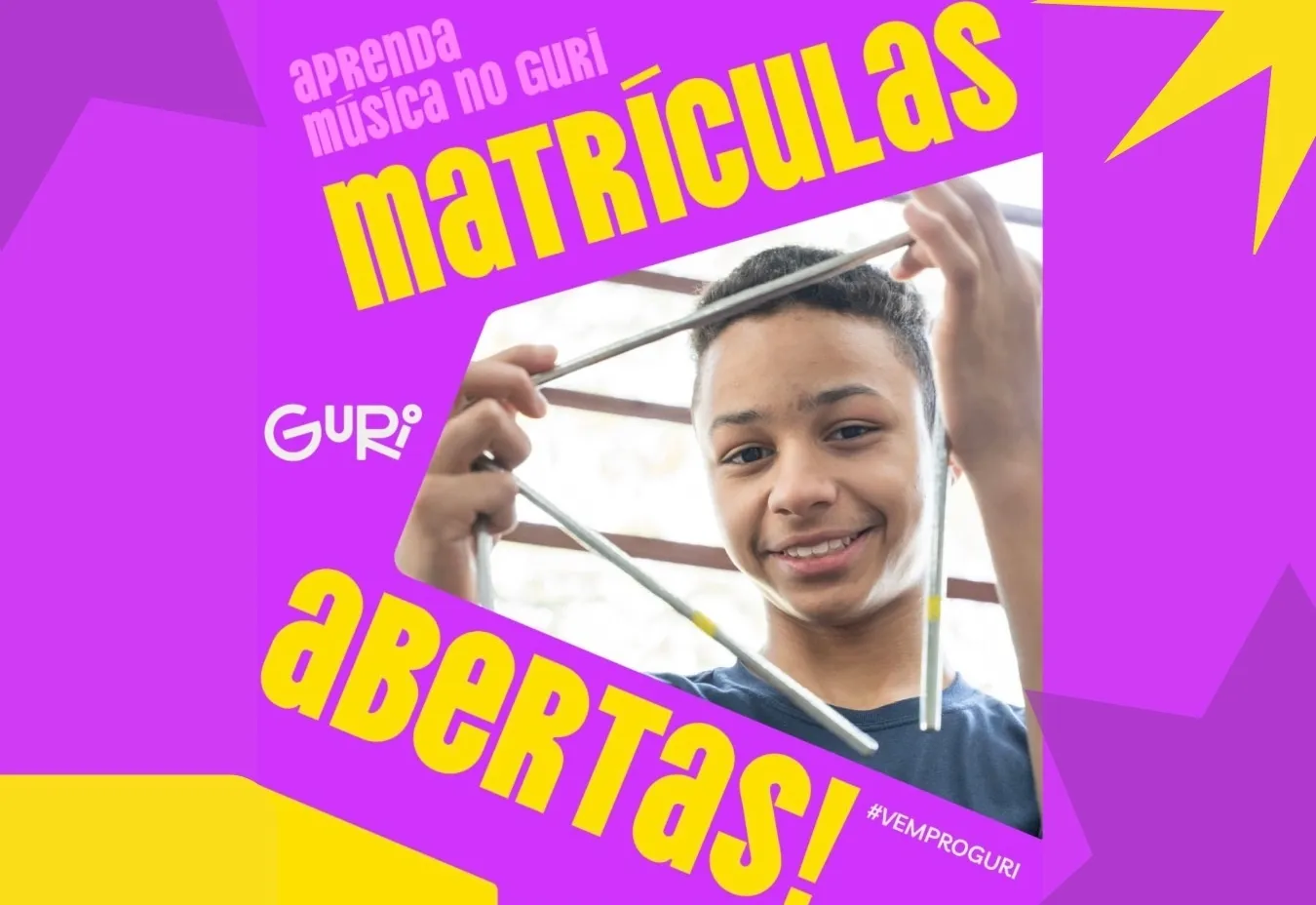 Projeto Guri oferece cursos gratuitos de música em Tupã