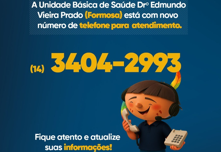 UBS Vila Formosa tem novo telefone de atendimento