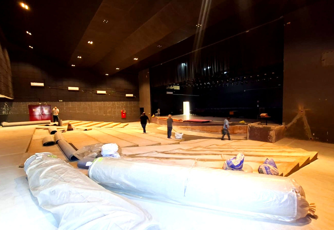 Reforma do Teatro Municipal entra na fase final