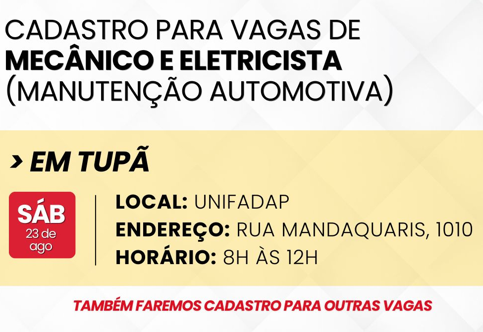 Clealco faz mutirão para cadastrar interessados em emprego 