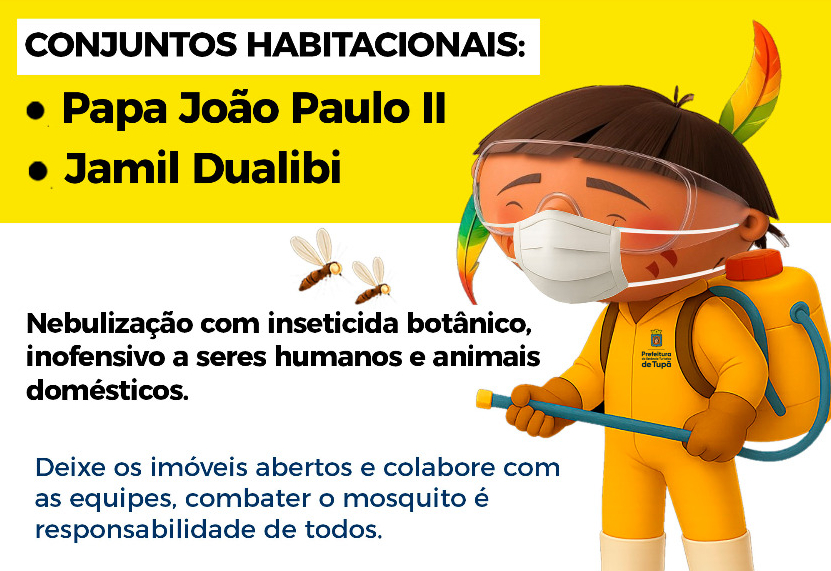 Jamil Dualibi e Papa João Paulo II serão nebulizados 