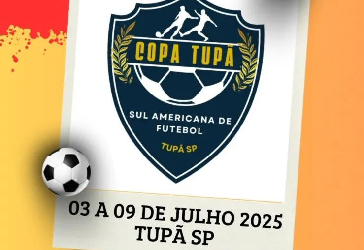 Copa Tupã Sul Americana de Futebol começa nesta quinta e mobiliza equipes do Brasil e do exterior