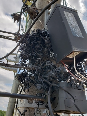 Atos de vandalismo prejudicam a iluminação pública