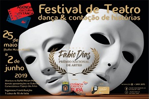 Programação do Festival de Teatro;* Dança e Contação de Histórias será divulgada no dia 20 de maio