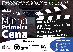 Pontos MIS traz oficina “Como Dirigir Minha Primeira Cena” para Tupã