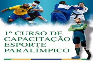 Inscrições abertas para o 1º Curso de Capacitação de Esporte Paralímpico