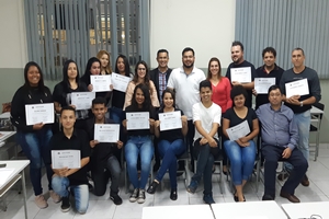 Curso oferecido pela Prefeitura forma 21 alunos na última quinta
