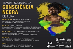 Semana Cultural da Consciência Negra conta com diversas atrações