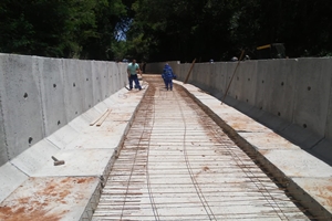 1ª etapa da macrodrenagem está 75% concluída