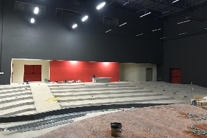 Reforma do teatro do Complexo Espaço das Artes chega às etapas finais