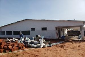 Obras da EMEI José Maris chegam às etapas finais
