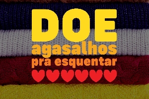 EMFI arrecada para a campanha “Doe agasalhos para esquentar corações”