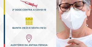 SAÚDE MUDA PONTO DE APLICAÇÃO DA 2ª DOSE