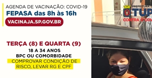 Nova etapa da campanha finaliza grupo de adultos com comorbidades