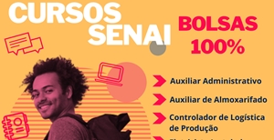 SENAI encerrará inscrições para 4 cursos gratuitos nesta sexta-feira