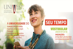 Inscrições para vestibular da Univesp de Tupã continuam abertas